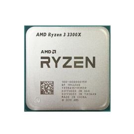 AMD 100-100000159BOX Ryzen 3 3300X Quad-Core 4.3GHz Processor
