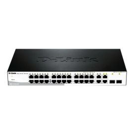 D-link - DES-1210-28P Network Switch