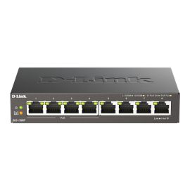 D-link - DGS-1008P Network Switch