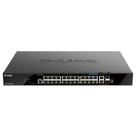D-link - DGS-1520-28MP Network Switch