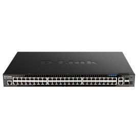 D-link - DGS-1520-52MP Network Switch