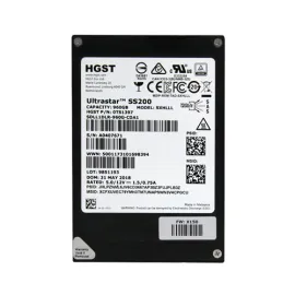 SXHLLL HGST 1.92TB SAS 12Gb/s 2.5-inch Solid State Drive (SSD)